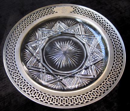 Pairpoint and Sterling Dish
