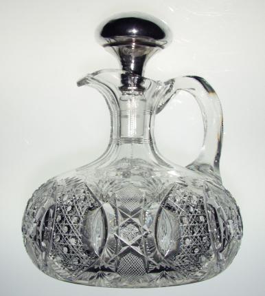 J. Hoare Ships Decanter with Silver Stopper
