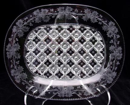 Extremely Rare Sinclaire Snowflake and Holly Tray – SOLD