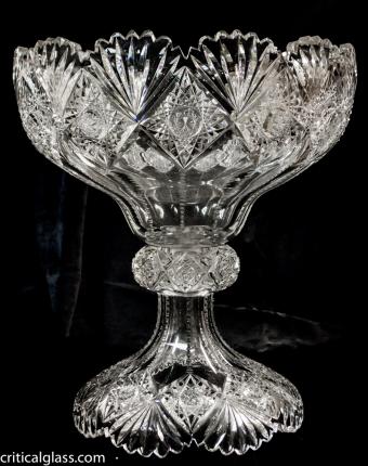 Gigantic Museum-Quality Hawkes Marquise Tulip Punch Bowl – ON SOLD