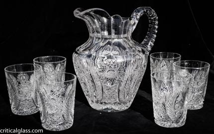Anderson Magnum Sized Pitcher and Tumblers SOLD