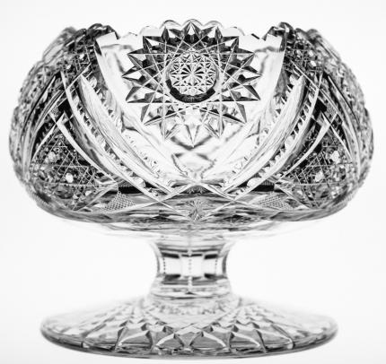 Rare Straus Fatima Footed Rose Globe – SOLD